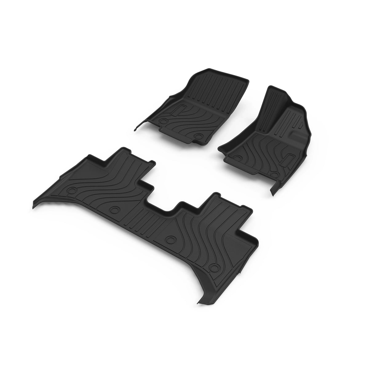 BYD Premium TPE All-Weather Floor Mats – 3 Piece Set