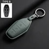 Leather Car Key Case