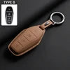 Leather Car Key Case